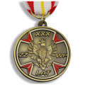 Großhandel Custom Logo Günstiger Preis Metall Sport Marathon Medaillenmedaillenmedaille Sportmedaillen mit Band